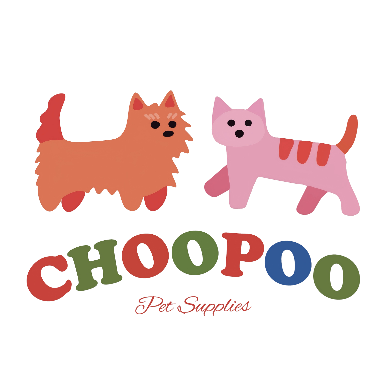 CHOOPOO 彩色品牌插画