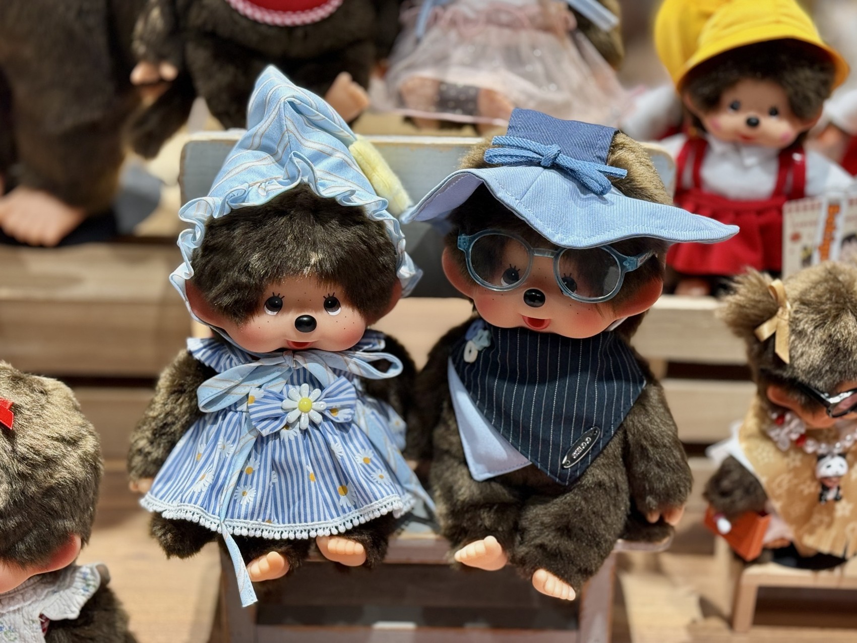 蒙奇奇公仔穿搭